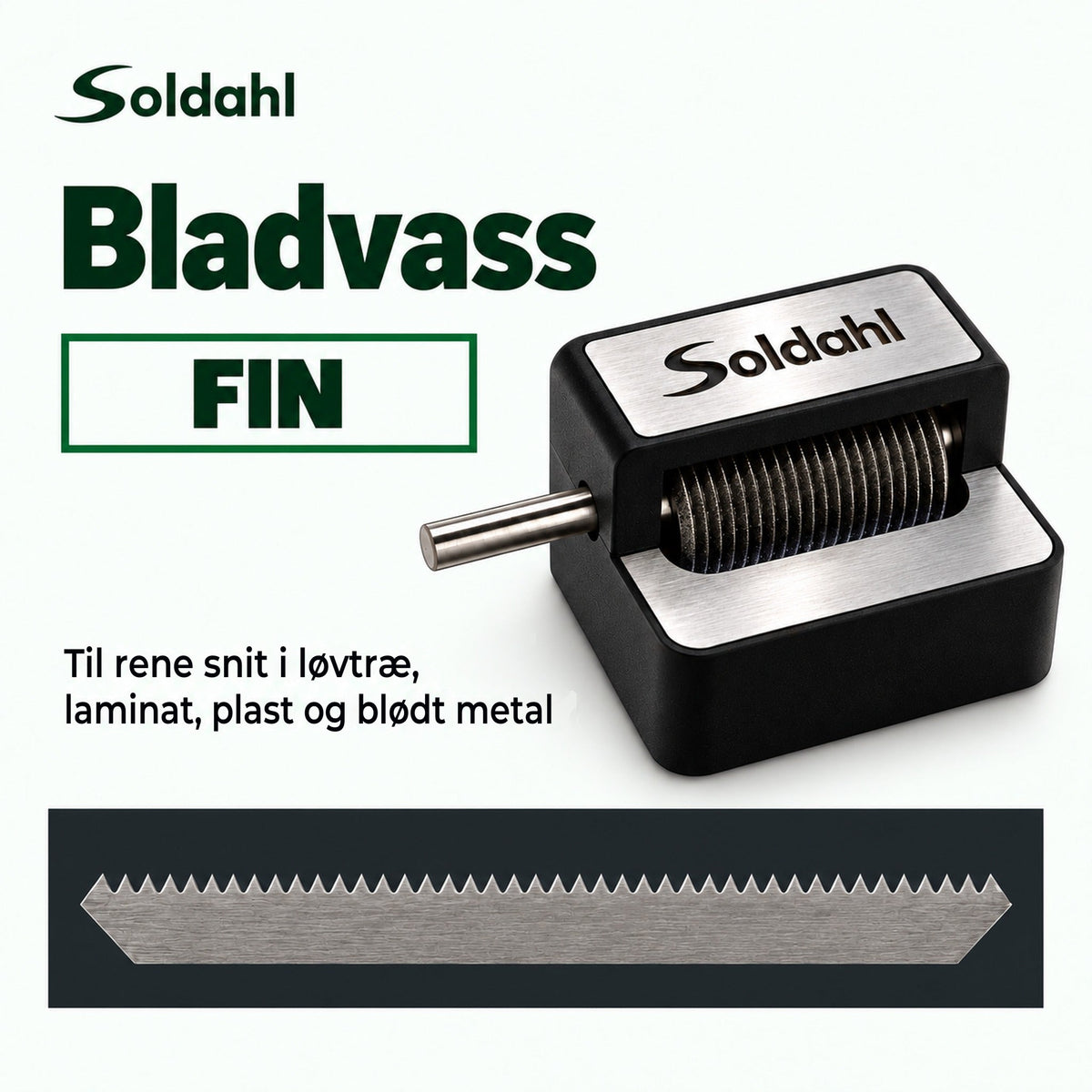 Bladvass FIN til rene snit i løvtræ