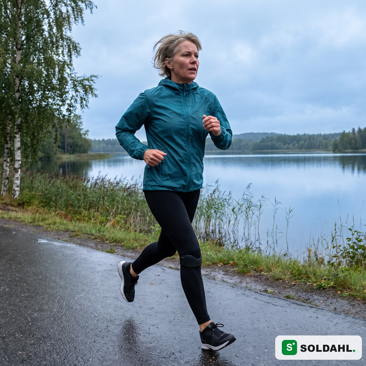 Soldahl Vidare båret under løberunden