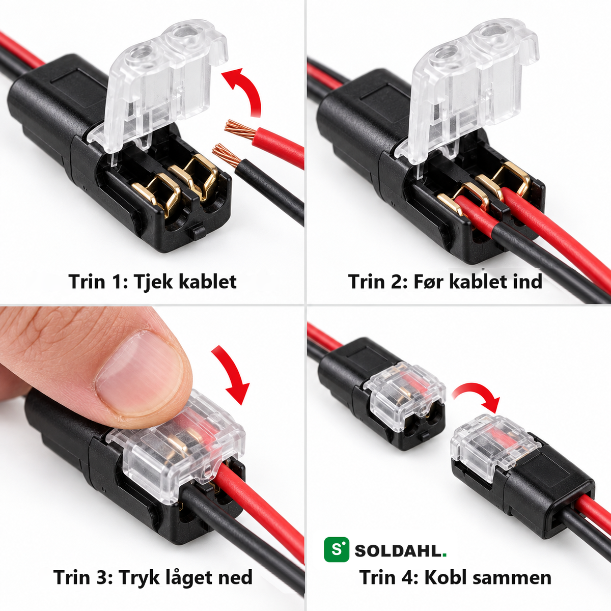 Sådan kobler du Kopplex sammen i fire trin