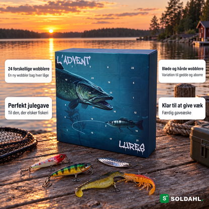 Fiskekalender ved solnedgang med fordele