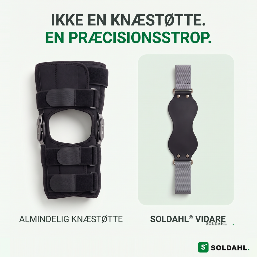 Kraften går gennem et lille punkt.